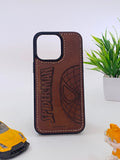 Web Superhero Inspired Leather Phone Case | Handcrafted for iPhone 11–16 Pro Max