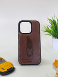 Armored Superhero Inspired Leather Phone Case | Handcrafted | iPhone 11–16 Pro Max