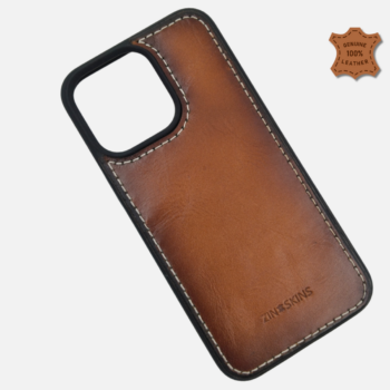 Leather Mobile Cover for Iphone Compatible with Iphone #M101-TET ( 100% Real Leather )
